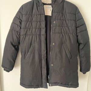 Old Navy Black and White puffer Jacket